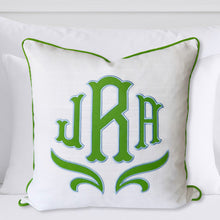 Load image into Gallery viewer, Appliqué Linen Pillow