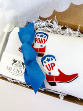 Load image into Gallery viewer, Pony Up Linen Guest Towel