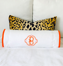 Load image into Gallery viewer, Neck Roll Linen Pillow Cover
