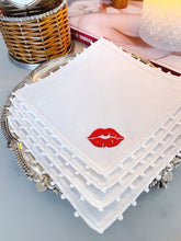Load image into Gallery viewer, Kiss Hand Edged Napkin set