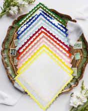 Load image into Gallery viewer, Bellboy Hand Edged Cocktail Napkin set
