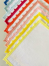 Load image into Gallery viewer, Bellboy Hand Edged Cocktail Napkin set