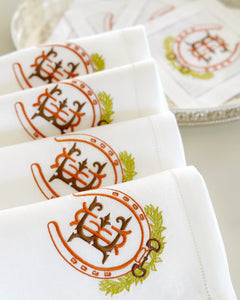 Linen Dinner Napkin Set No. 43