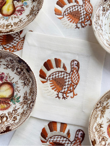 Turkey Cocktail Napkin Set