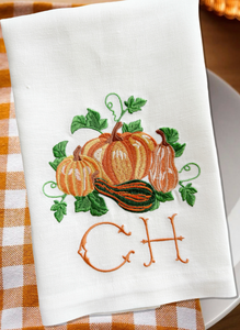 Pumpkins Hand Towel