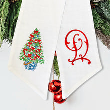 Load image into Gallery viewer, Chinoiserie Christmas Tree Sash