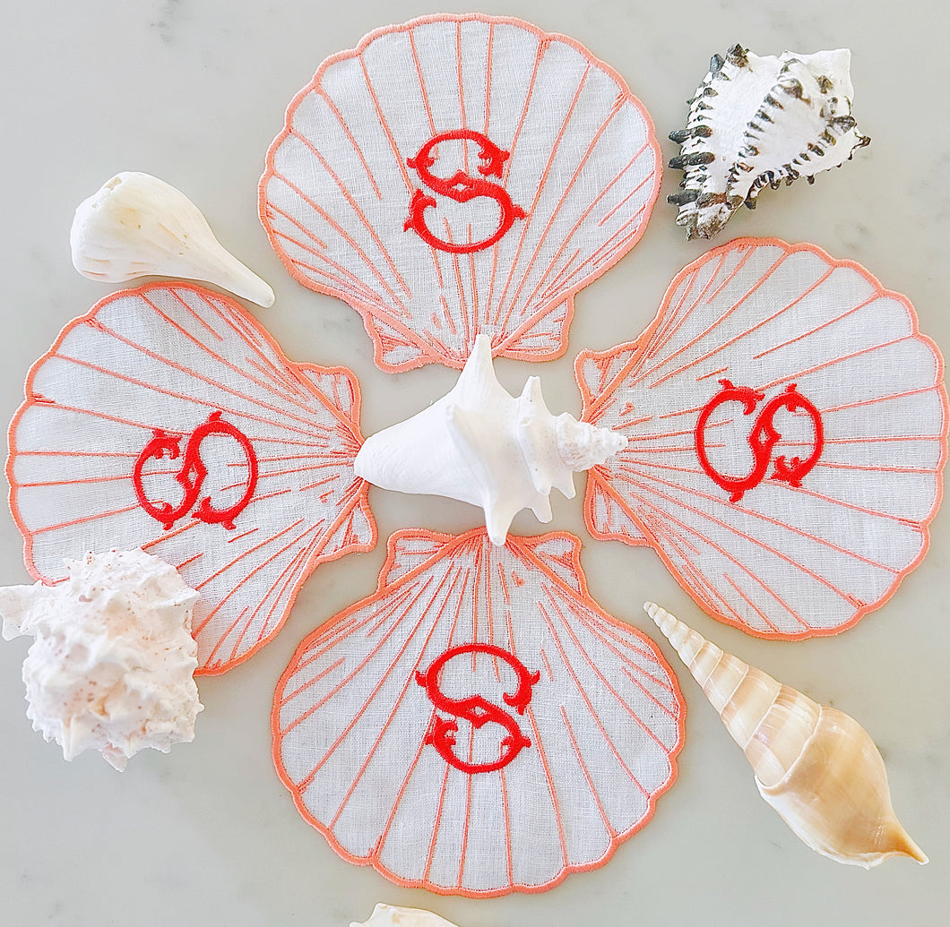 Seashell Cocktail Napkins