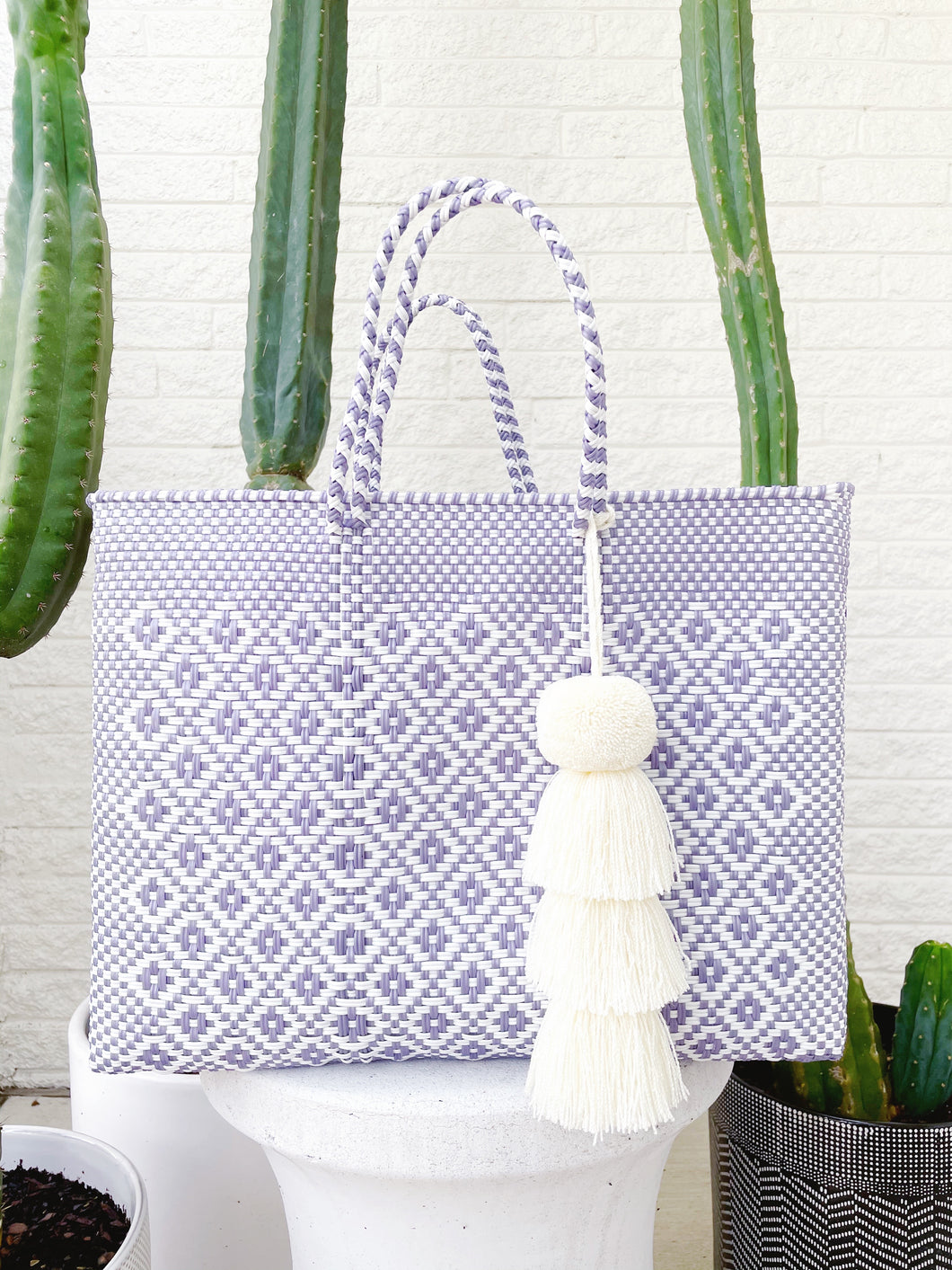 Large handwoven tote