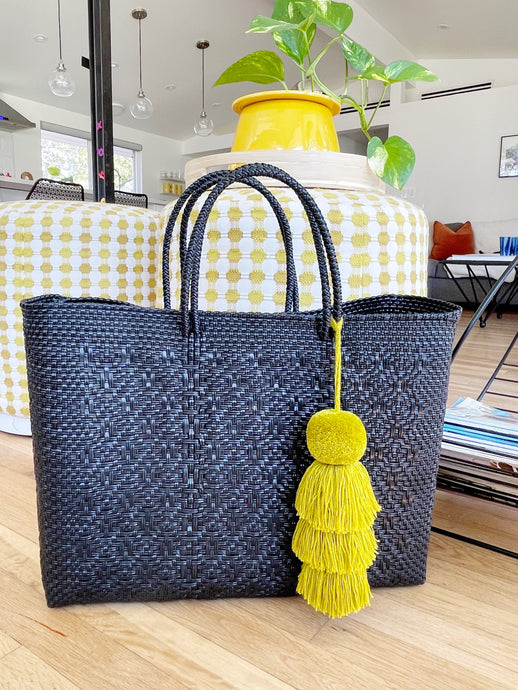 Large handwoven tote